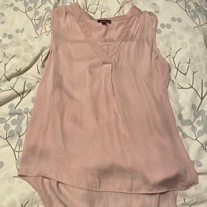 Medium Vince sleeveless blouse. Light pink. NWOT.